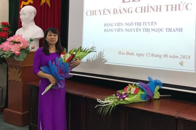 Đ/c Ngô Thị Tuyển - Đảng viên chính thức 